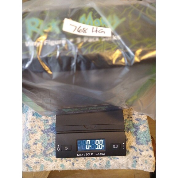 New in Box Rick and Morty Vinyl Rick Sanchez Figure and 3 Sock Bundle - Picture 9 of 9